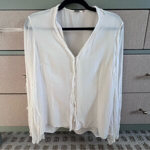 Ellie Tahari 100% Silk Blouse